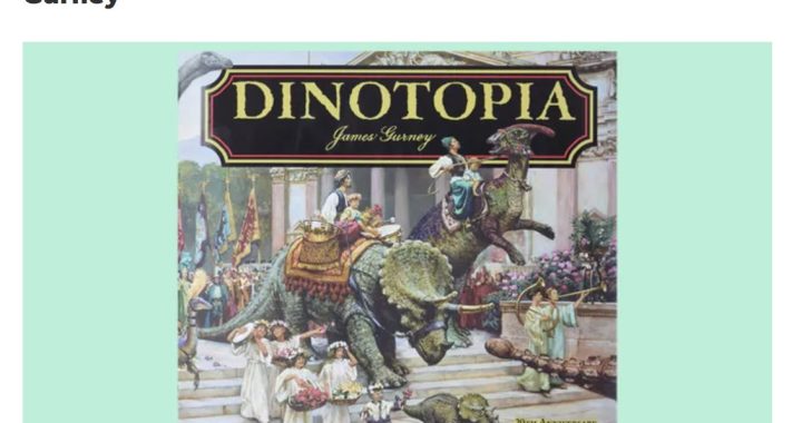 Gurney Journey: USA Today Recommends Dinotopia